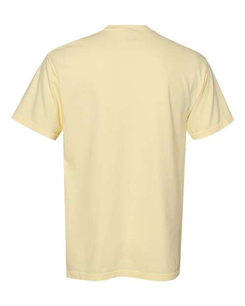 Custom Unisex Garment-Dyed Heavyweight Pocket T-Shirt