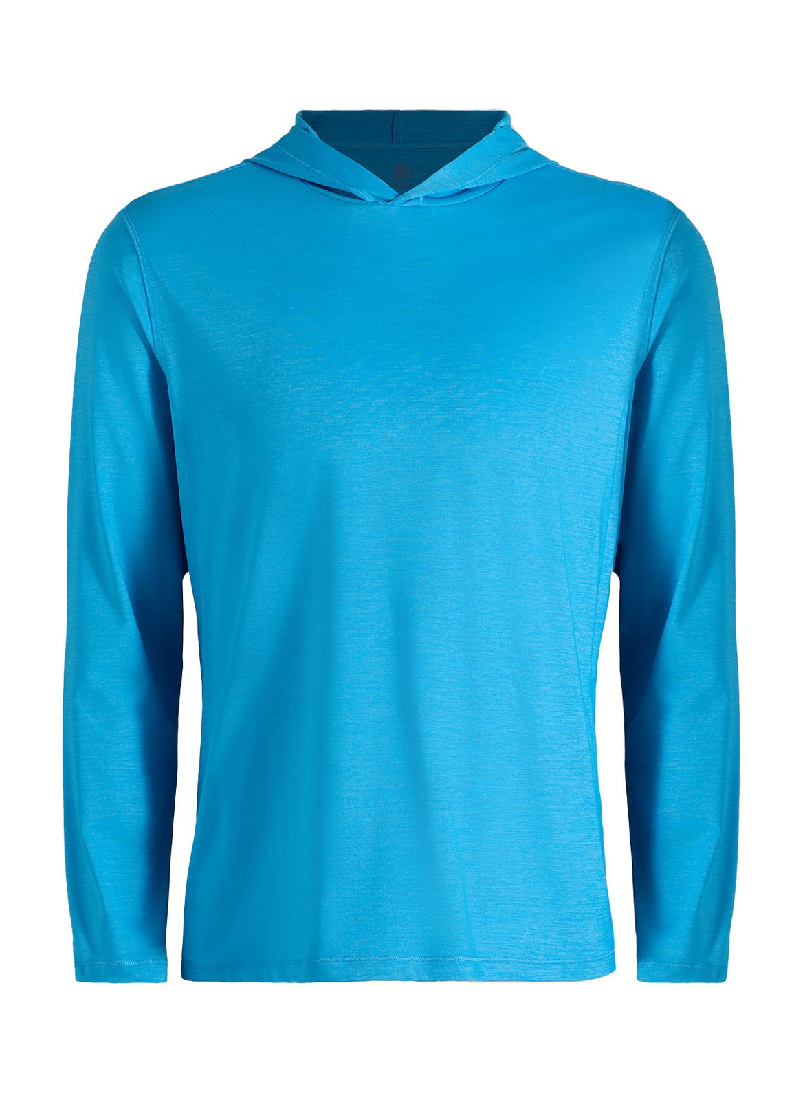 Mens Melange Ice Nylon Hoodie