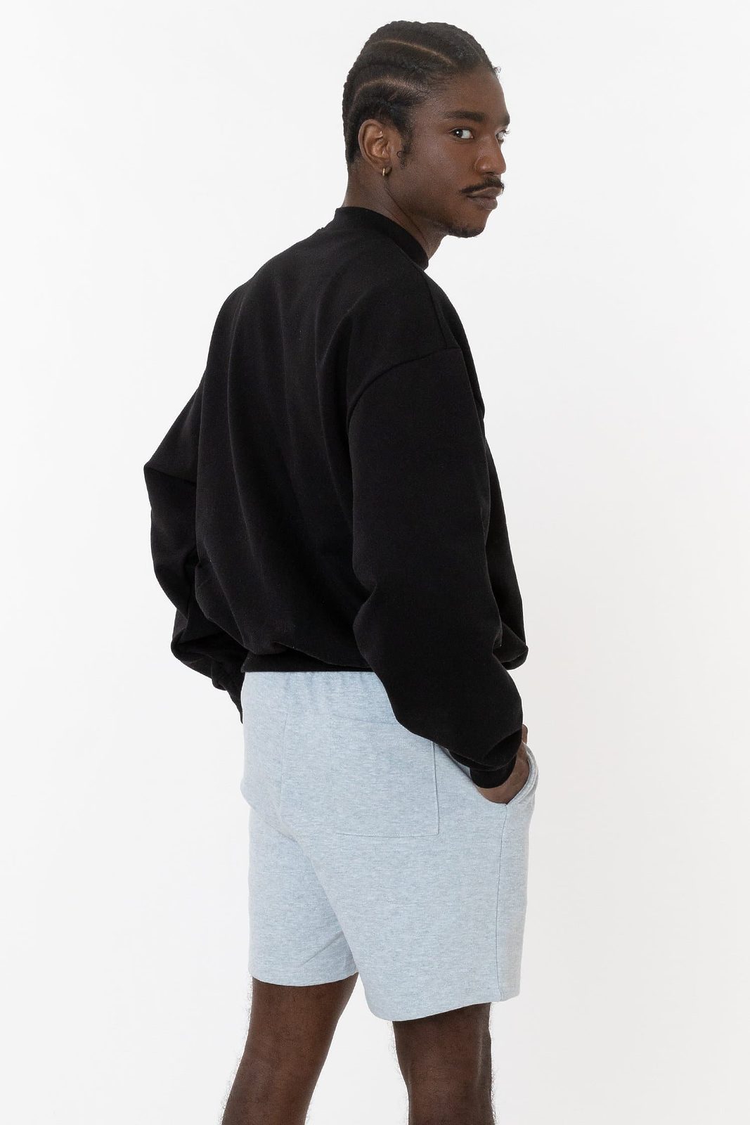10oz Fleece Wide Crew