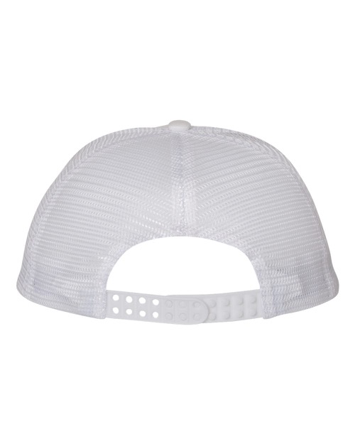 Flat Bill Six-Panel Trucker Cap