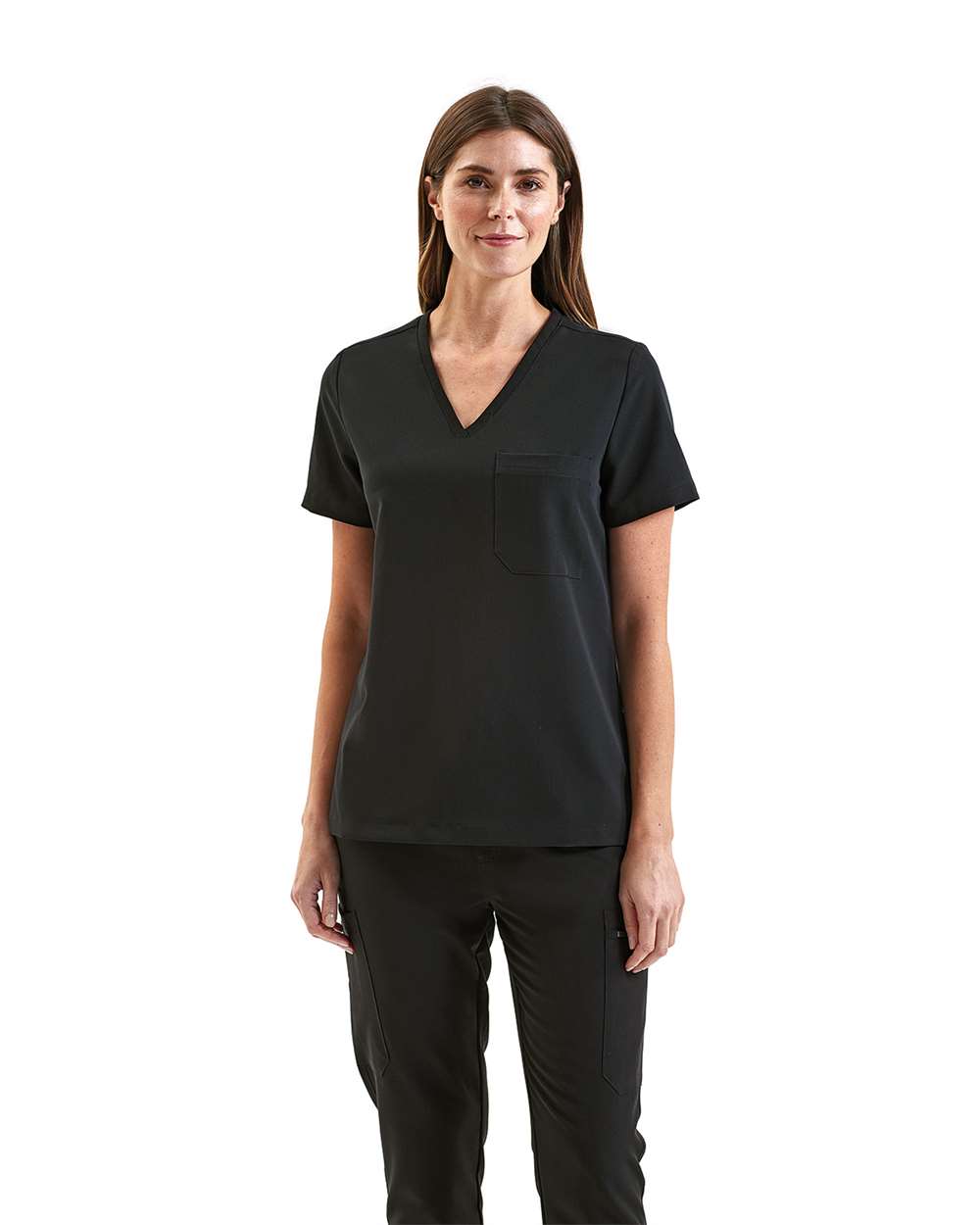 Custom Womens Limitless V-Neck Stretch Scrub Top