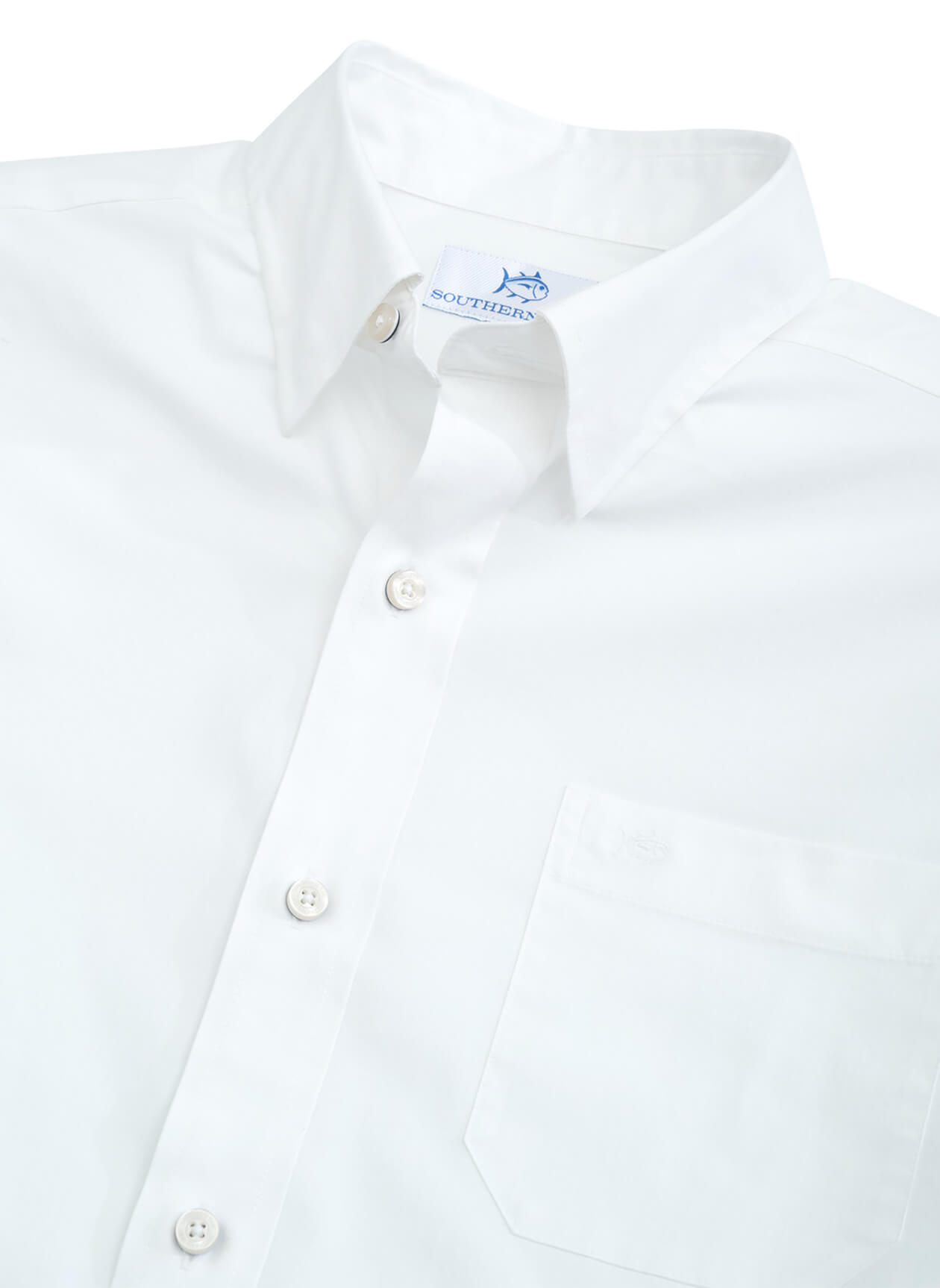 Mens Charleston Overbook Solid Sport Shirt