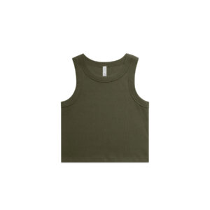 AS Colour – Womens Organic Rib Crop Tank Top