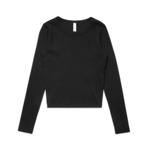 AS Colour – Womens Organic Rib Long Sleeve T-Shirt