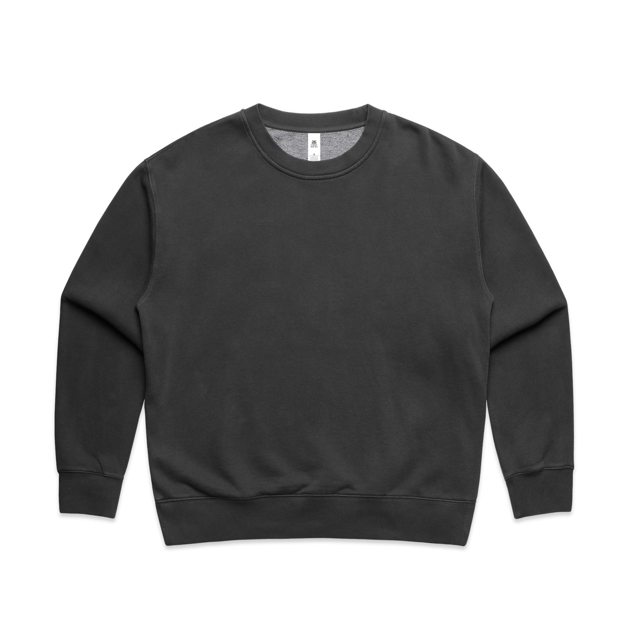 AS Colour - Custom Womens Relax Faded Crewneck Sweater