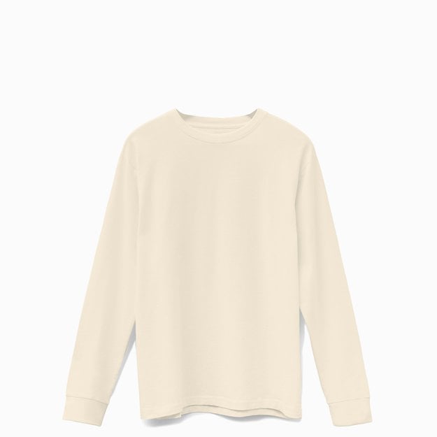 American Grown Supima® 100% Cotton 6oz Long Sleeve T-Shirt