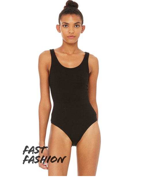Custom Women's Cotton Spandex Bodysuit
