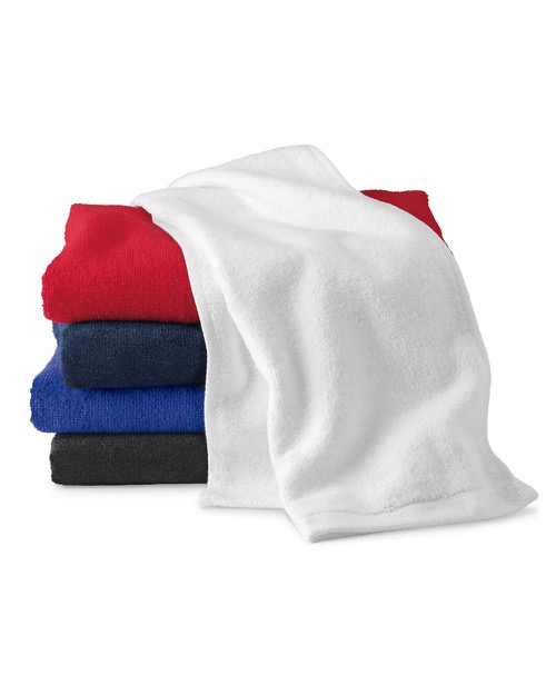 Custom Velour Hemmed Towel